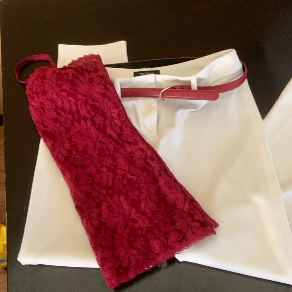 White House black market, slim ankle pants